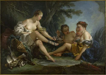 Le Repos des nymphes au retour de la chasse, også kendt som Le Retour de chasse de Diane