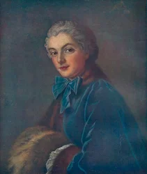 Portræt af en ung kvinde, 1700-tallet
