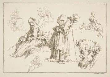 Skitseark, 1753.
