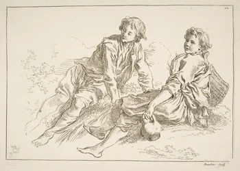 Skitseark, 1753.