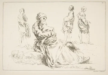 Skitseark, 1753.