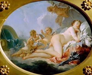 Sovende Venus, 1700-tallet.