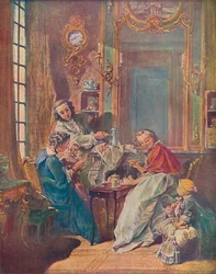 Eftermiddagsmåltidet, 1739