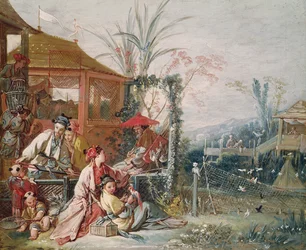 Den kinesiske jagt, ca. 1742