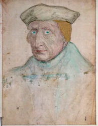 Portræt af Guillaume Bude (Budee) (Budaeus) (1467-1540), Mester i Francois I
