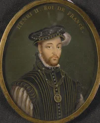 Portræt af Kong Henrik II af Frankrig Kopi