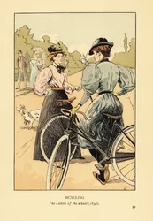 Cykling, Ladies of the wheel i 1896