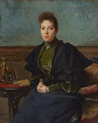 Portræt af Vera Kharitonenko