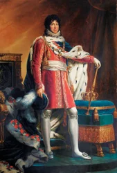 Portræt af Joachim Murat, konge af Napoli og De to Sicilier, af François Gérard.
