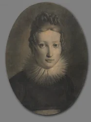 Portræt af Marie-Louise, hertuginde af Parma
