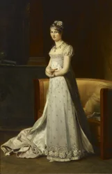 Portræt af Stéphanie de Beauharnais (1789-1860)