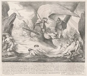 Seconda Macchina for Chinea af 1742: Ulysses og sirenerne