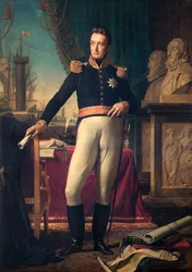 Portræt af kong Vilhelm I af Holland, 1823