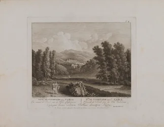 Vue de Vicovaro Anc. Varia (nr. 1)