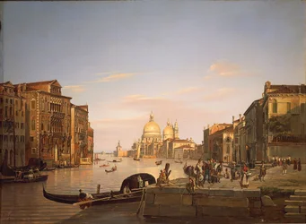 Canal Grande i Venedig, af Francesco Vervloet