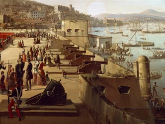 Kanonerne i Detailfæstningen. Napoli, Museo Nazionale di San Martino