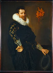 Paulus van Beresteyn, homme de loi à Haarlem. 1619 - Paulus van Beresteyn, advokat i Harlem. 1619 ...