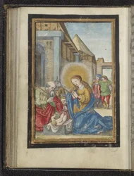 Tilbedelse af Josef og Maria