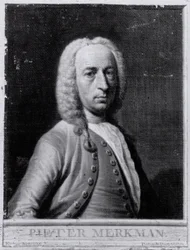 Portræt af Pieter Merkman Jr.