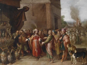 Croesus viser Solon sine skatte