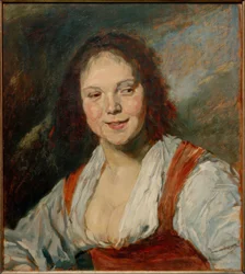 Kopi af Bohémienne af Frans Hals