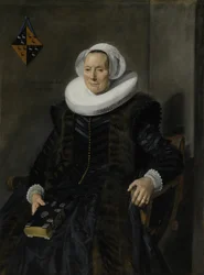 Portræt af Maritge Claesdr Vooght