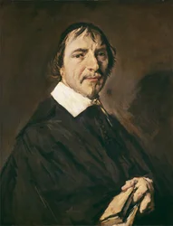 Portræt af pastor Herman Langélius, professor ved universitetet i Leiden, ca. 1660