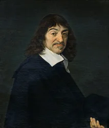Portræt af Rene Descartes (1596-1650) c.1649