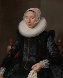 Portræt af en dame, 1627.