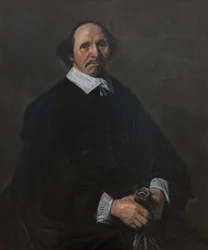 Portræt af en mand, ca. 1655-60 (olie på lærred)