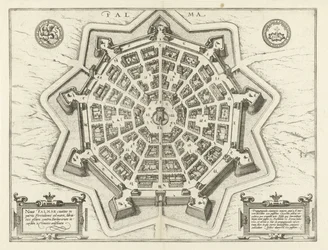 Kort over Palmanova Palma (titel på objekt)