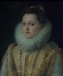 Portræt af Isabella Gonzaga, ca. 1599-1602 (olie på lærred)