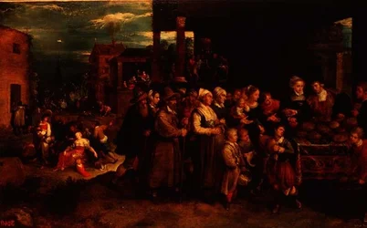 De syv barmhjertighedsgerninger, c.1617