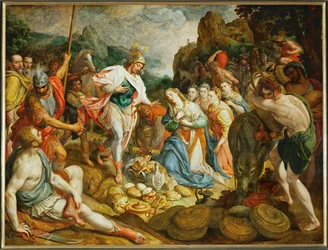 David og Abigail (maleri på egetræ)
