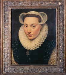 Portræt af en ung dame
