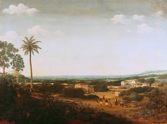 En portugisisk adelsmands hus i Brasilien
