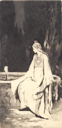 Prinsessen ved springvandet