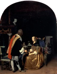 Østersmåltidet, 1659.
