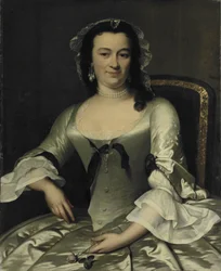 Portræt af Maria Henriëtte van de Pol, Hustru til Willem Sautijn