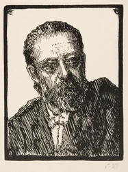 Portræt af Bedrich Smetana 1824-1884