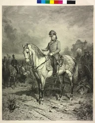 Joseph greve Radetzky af Radetz (radering)