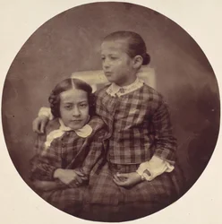 Hermine og Marie Antoine, 1850