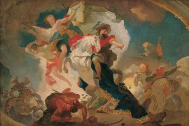 Saint James of Compostelas sejr over saracenerne i slaget ved Clavigo