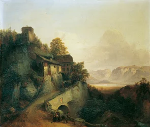Bjergvej i Tyrol