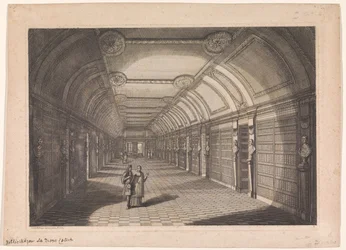 Bibliotek for klosteret Sainte-Geneviève i Paris