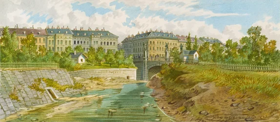 Elisabethbroen over Wien-floden