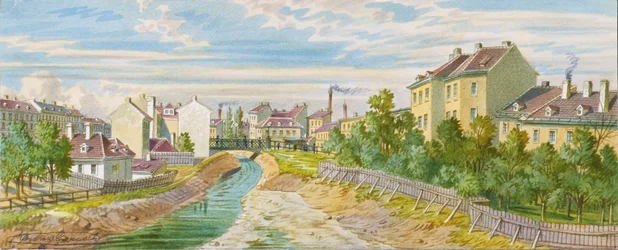 Magdalenebroen over Wien-floden