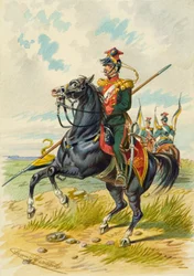 soldat til hest