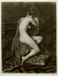 Kvinde nøgen, ca.1925