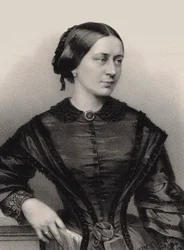 Portræt af Clara Schumann 1819-1896, 1860.